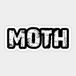 Moth Sticker